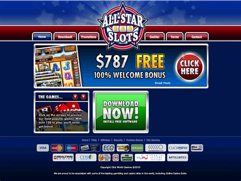 all star slots casino login